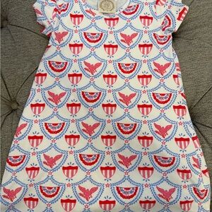 The Beaufort Bonnet Company Red and Blue Polly Play Dress